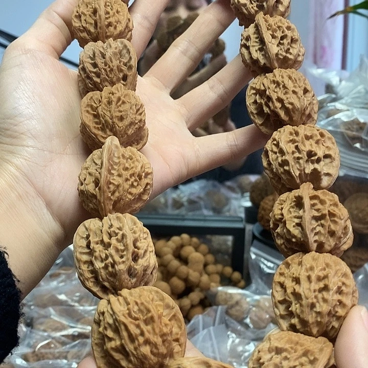 把件文玩核桃33盘山手持