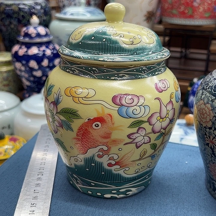 瓷片茶叶罐茶叶罐