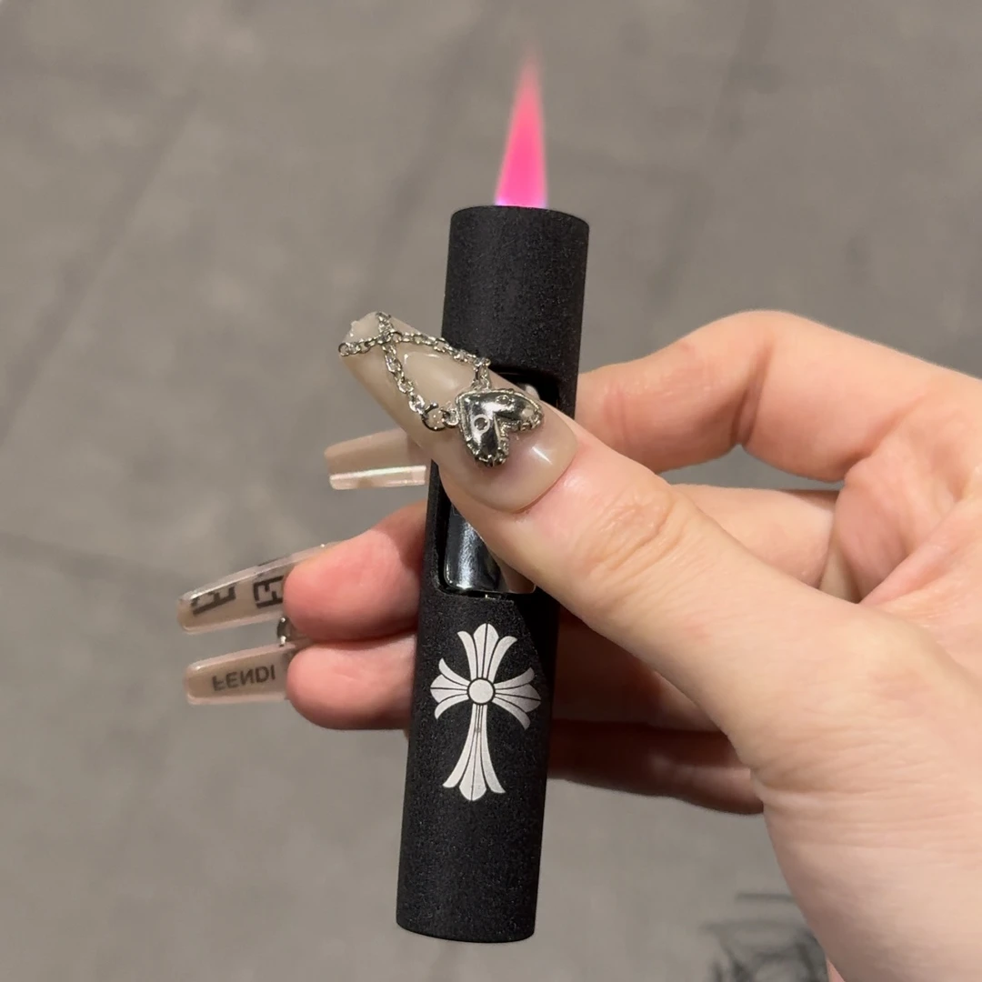 小巧便携防风打火机ins高颜值精致十字架定制送男女友礼物