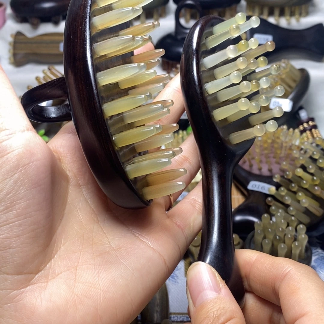 福利款二选一33/22齿羊角紫光檀