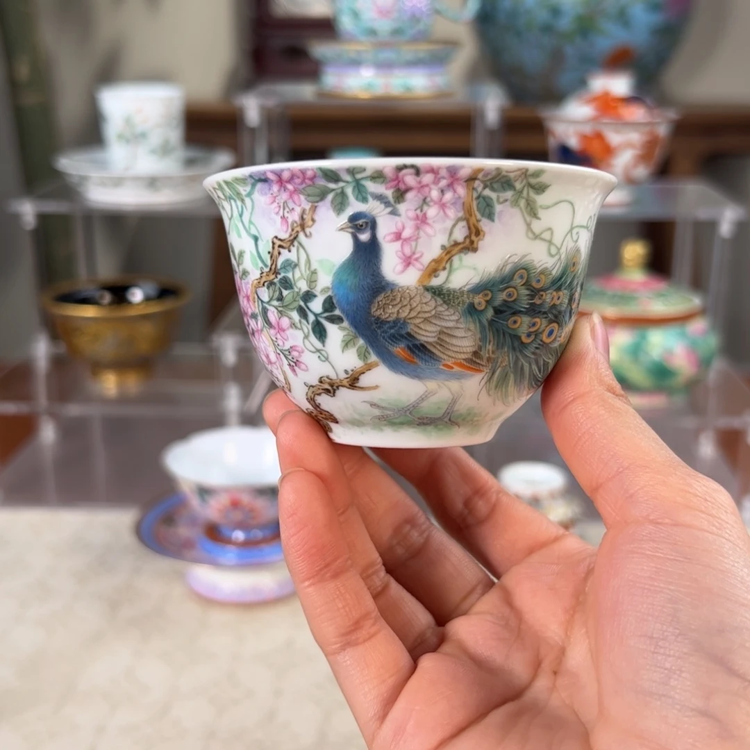 纯手工手绘 高端茶器