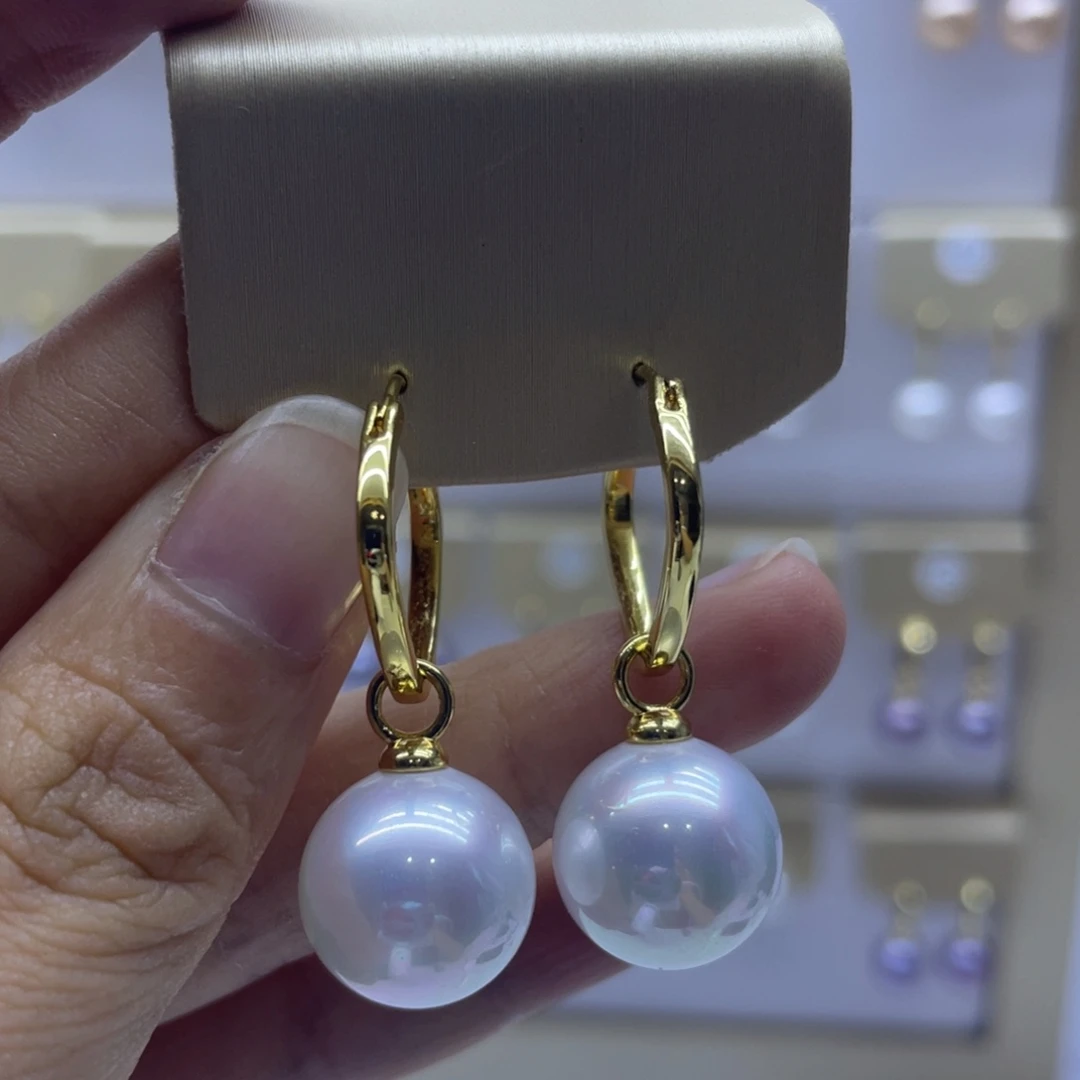 未镶嵌淡水珍珠耳饰