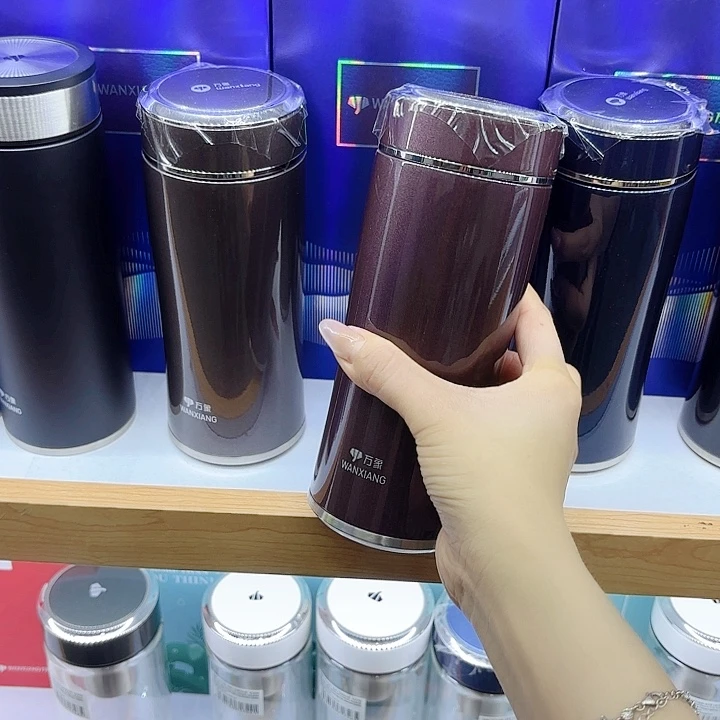 皎***月万象品牌保温杯F73-520葡萄灰杯套
