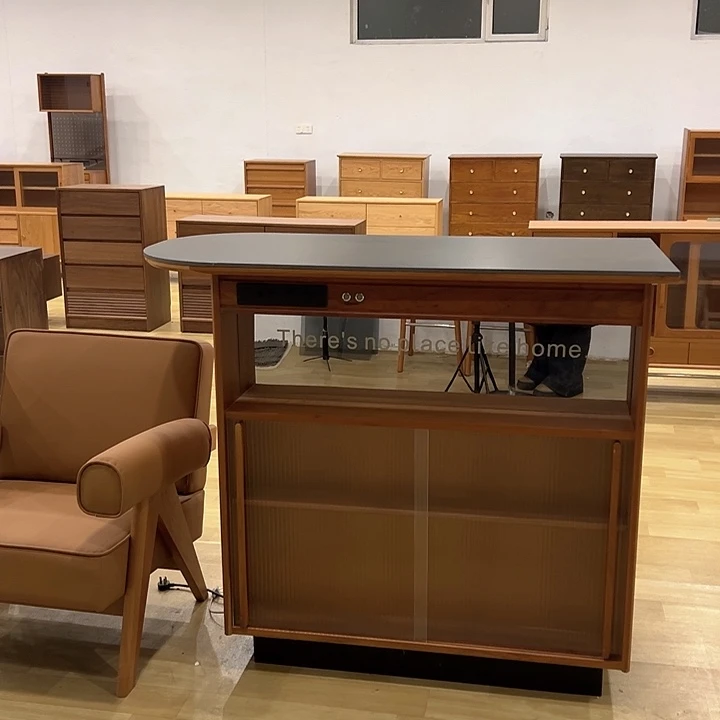 北美材样品樱桃木吧台不退不换