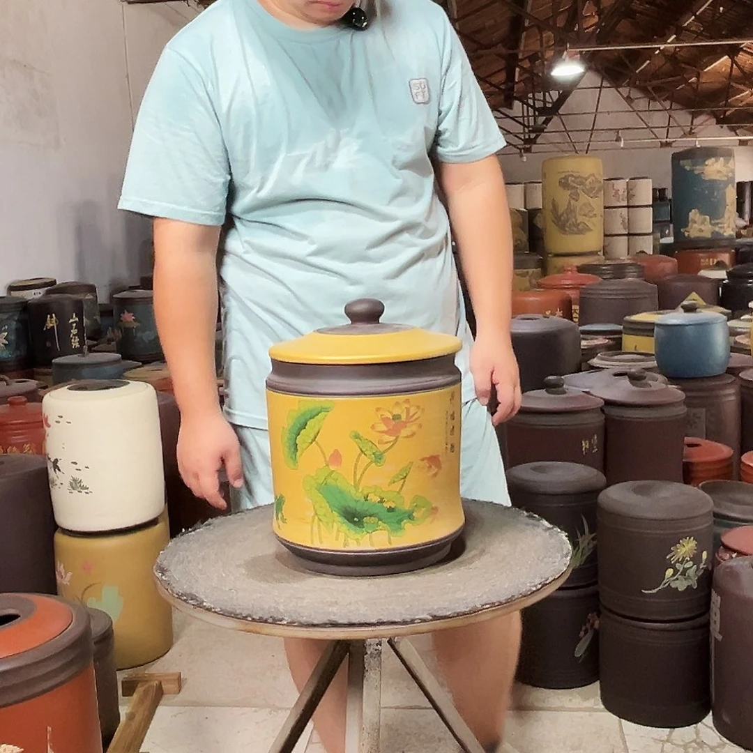 紫砂茶叶罐茶叶罐