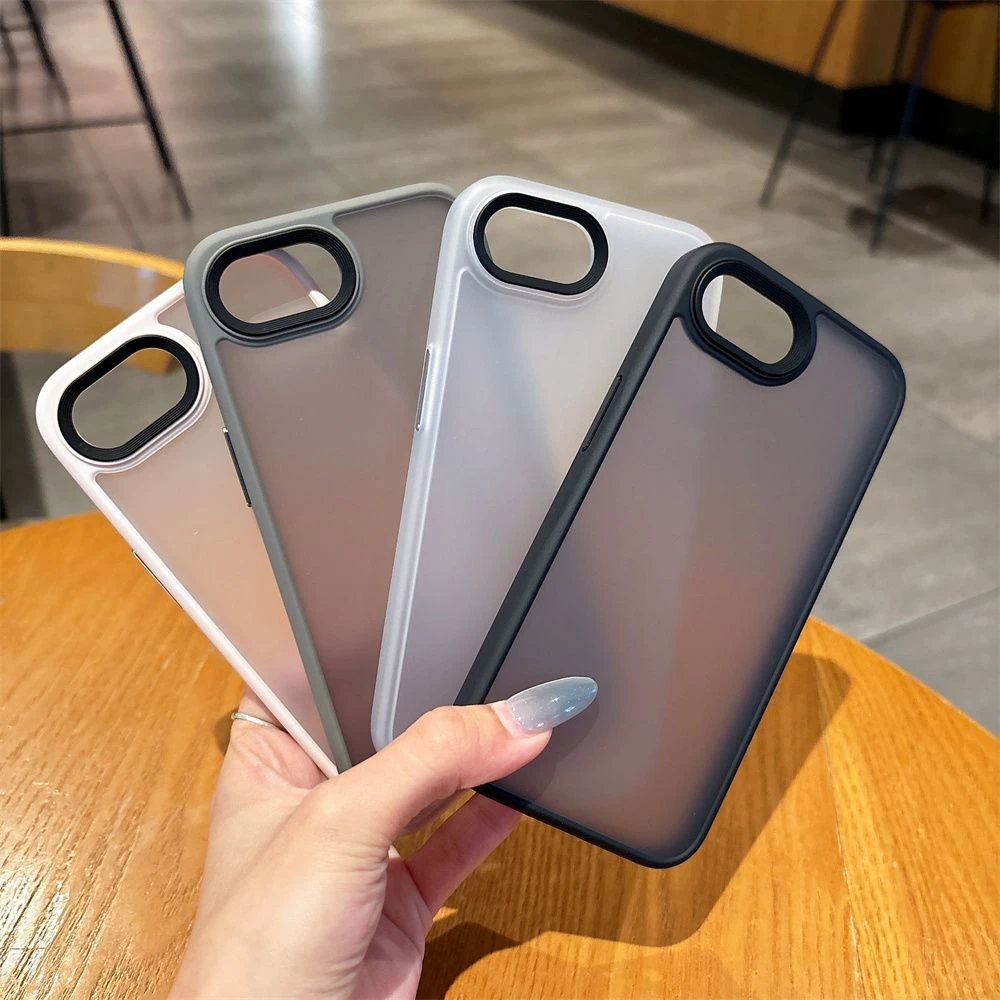 适用于苹果16e手机壳优盾肤感磨砂防指纹iPhone16E软边防摔保护套