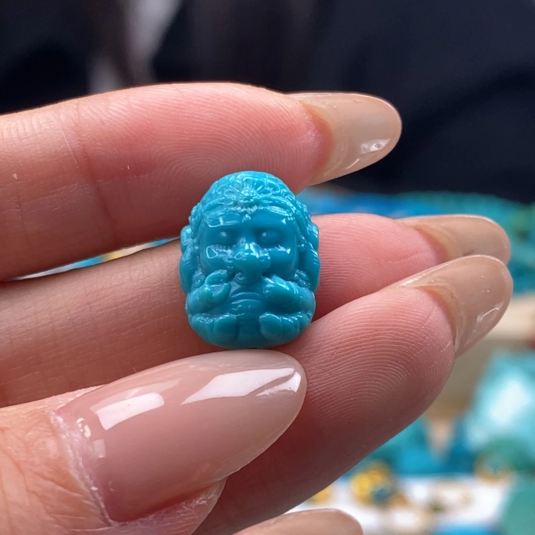 未镶嵌绿松石挂件