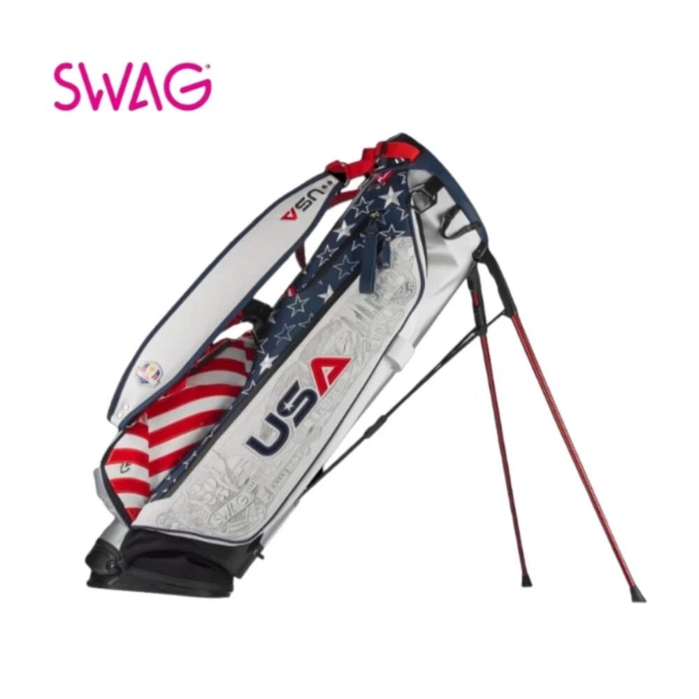 2025新款SWAG高尔夫球包莱德杯联名美国队支架包VESSEL联名限量款