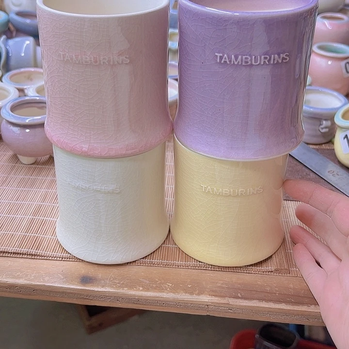 红陶陶瓷花盆当场满12包邮