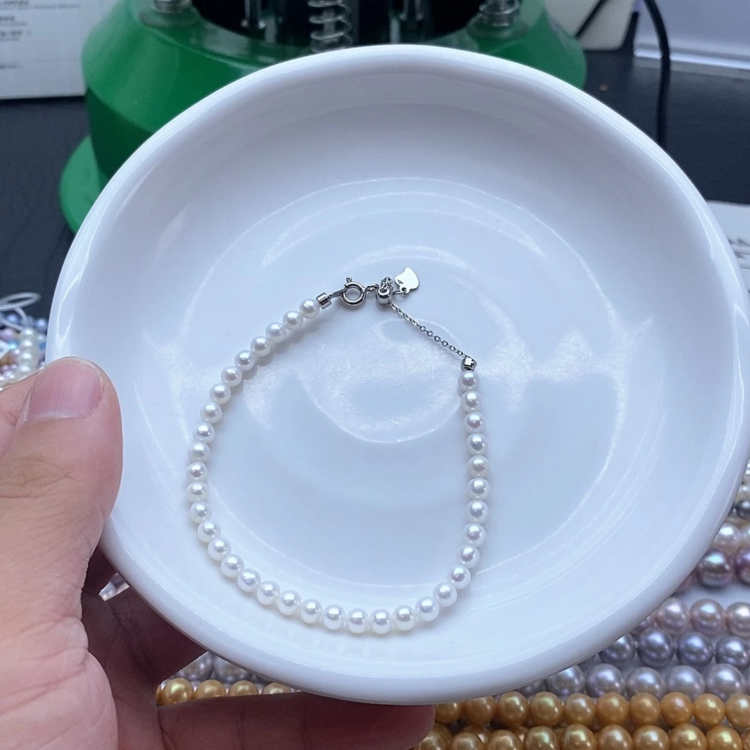银S925镶嵌海水珍珠颈饰