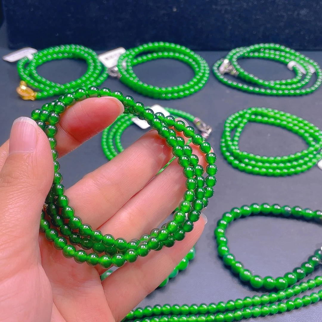 翡翠未镶嵌颈饰卡5