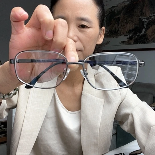 全框款天然水晶石头镜