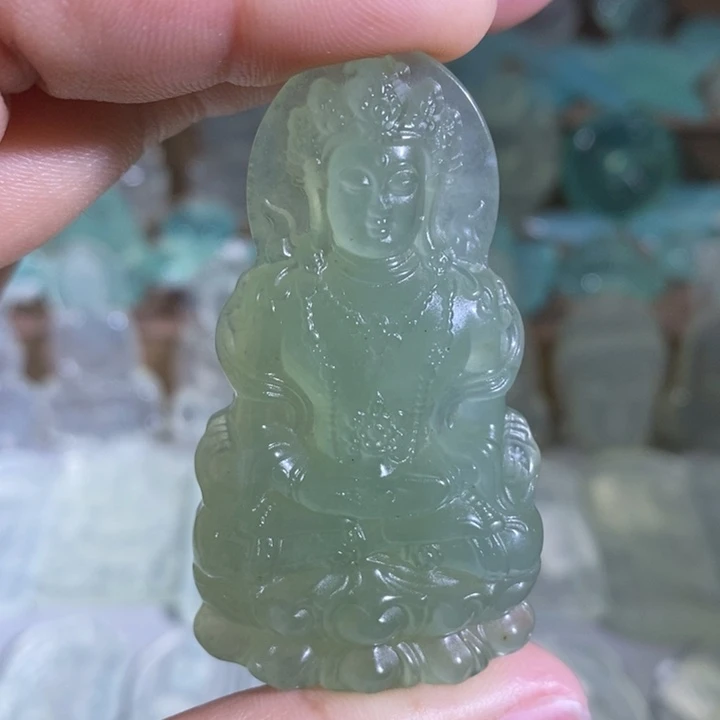 岫玉吊坠未镶嵌吊坠