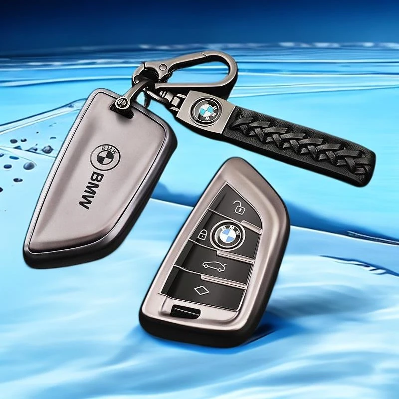 适用于24款新款宝马X5钥匙套5系X1汽车530li壳7系包3系X7 iX1扣男