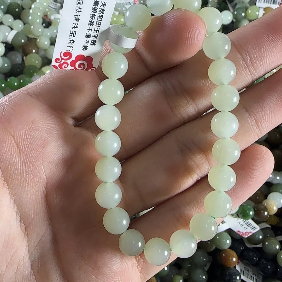 和田玉手链未镶嵌67