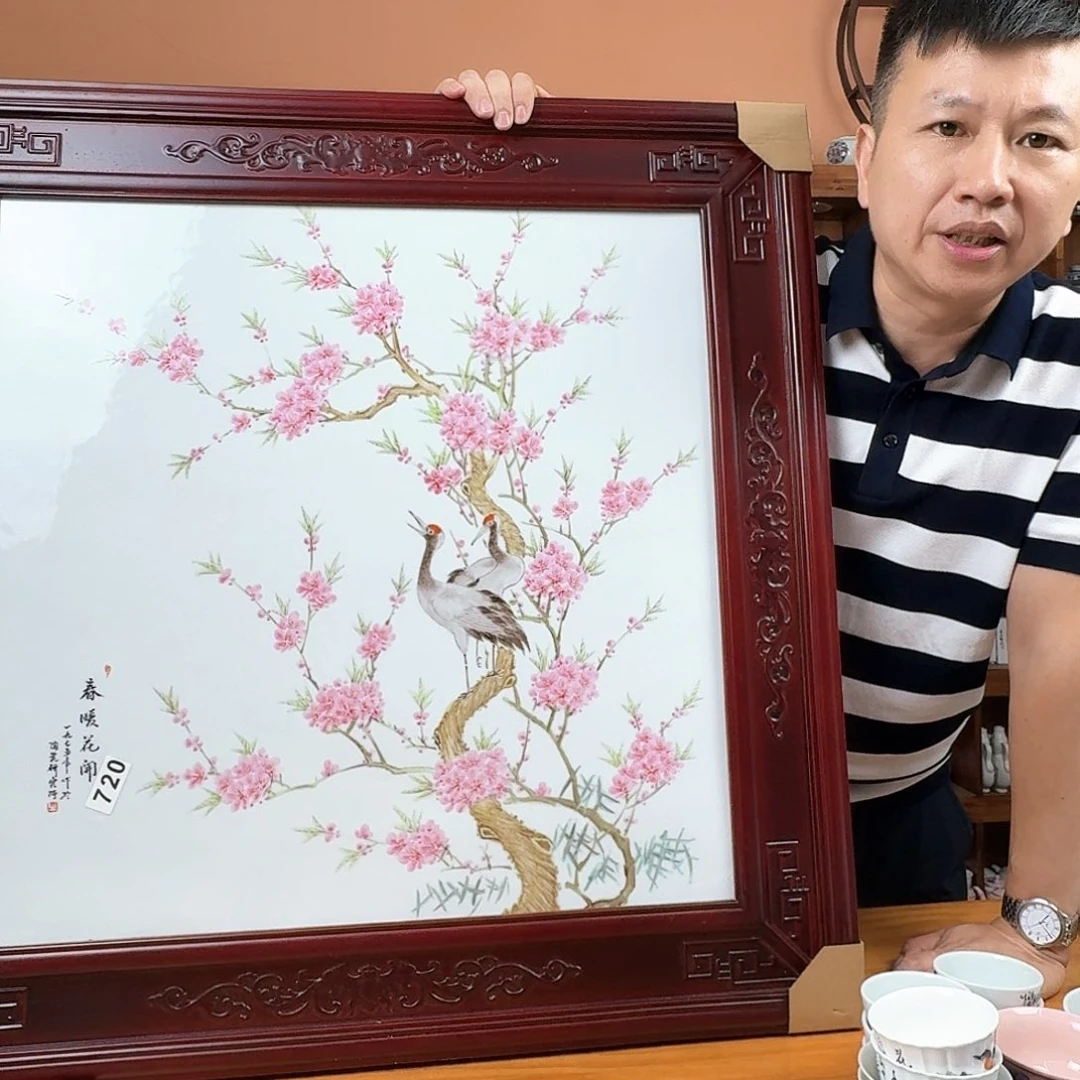 景德镇陶瓷手工瓷版画