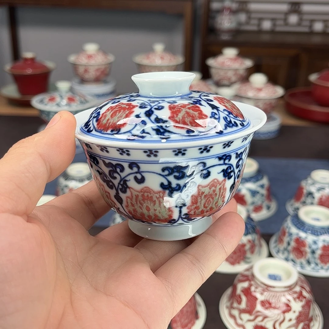 景德镇陶瓷青花釉里红