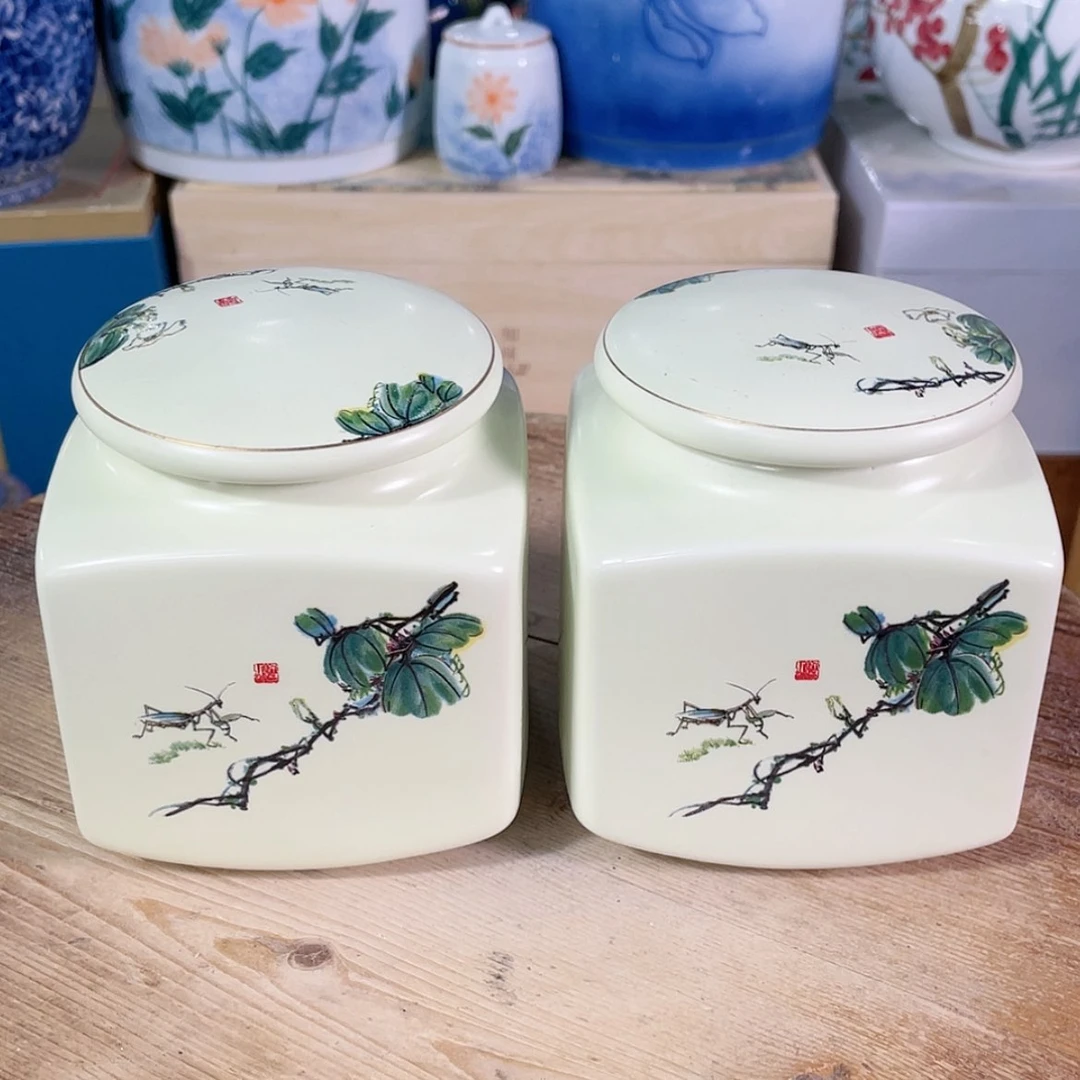 【闪购商品】罐陶瓷茶叶罐密封罐