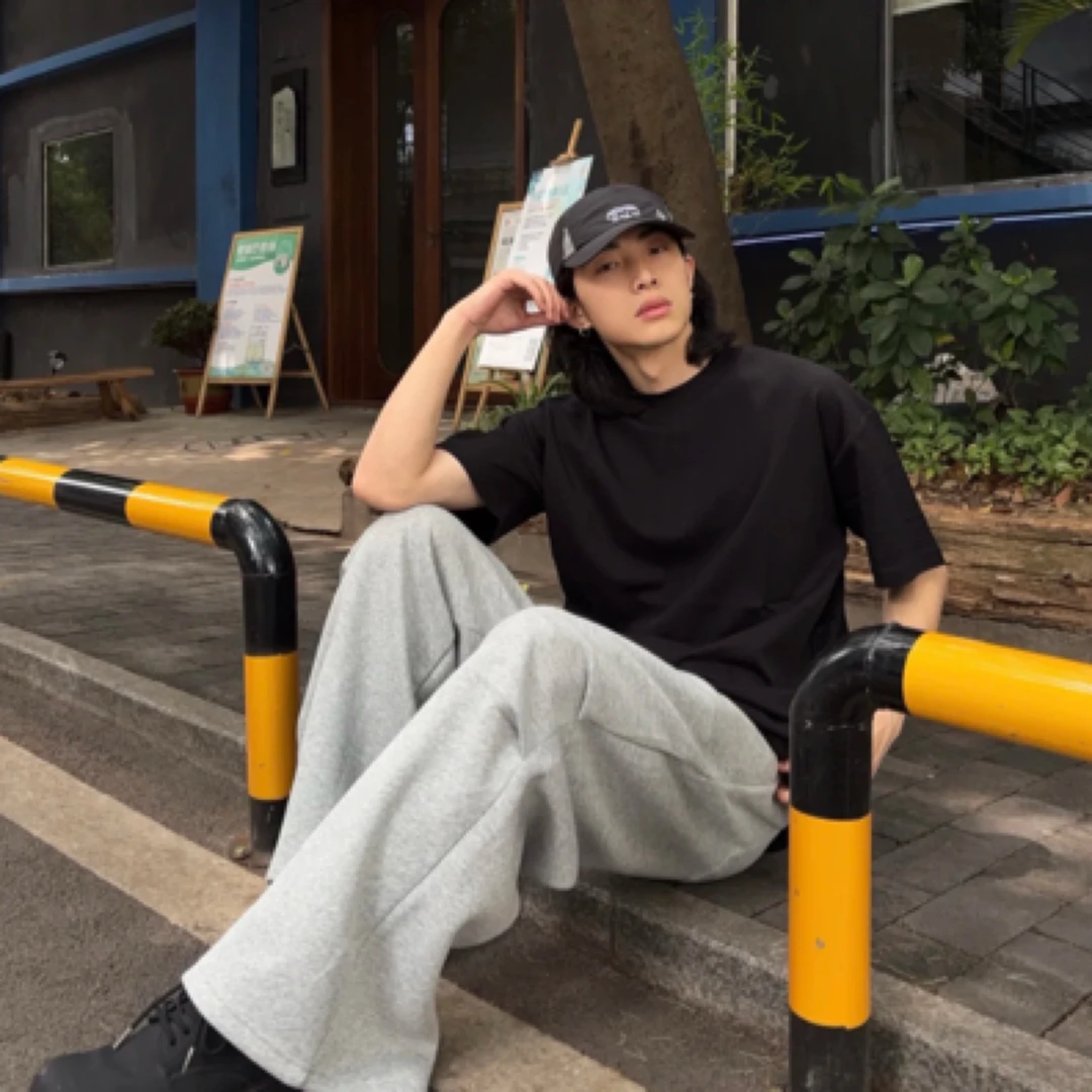 夏季速干圆领情侣短袖