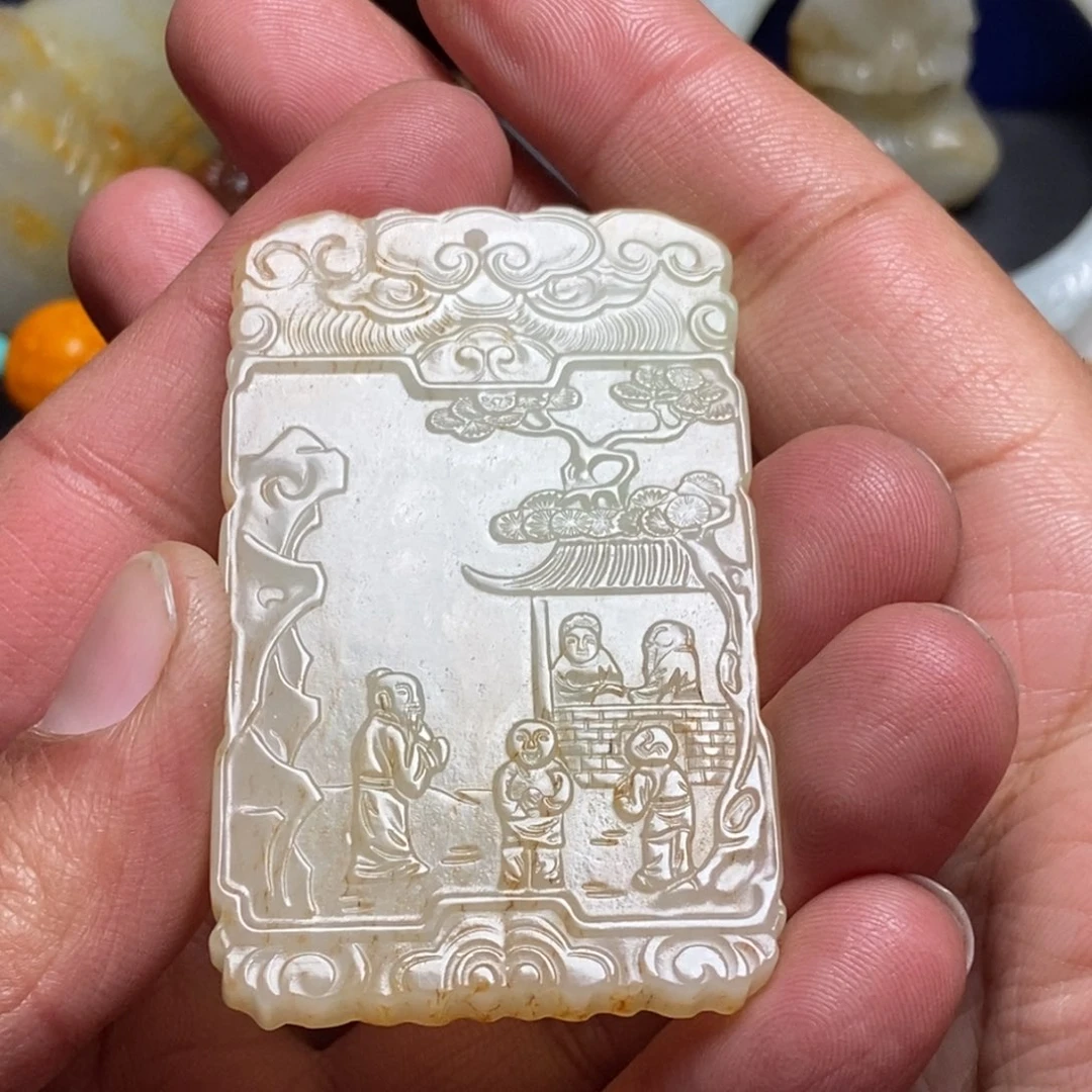 和田玉挂件未镶嵌