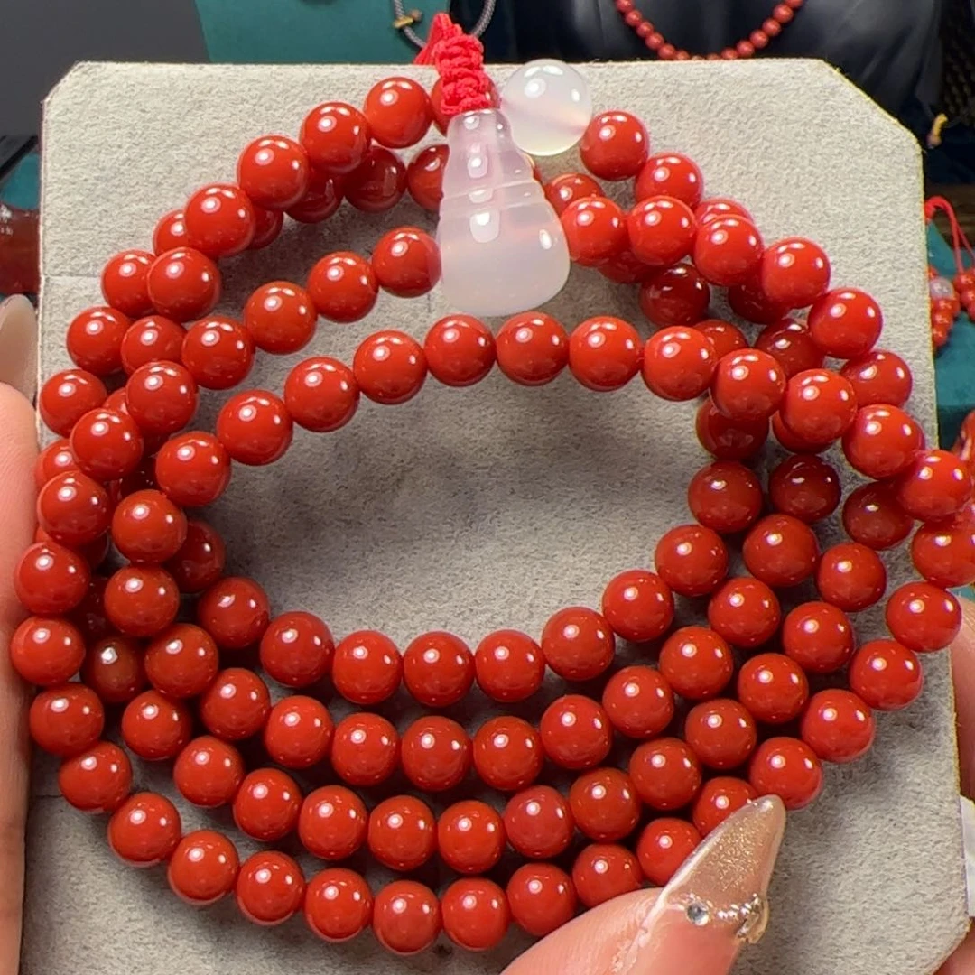 南红玛瑙6➕多圈大水沟未镶嵌