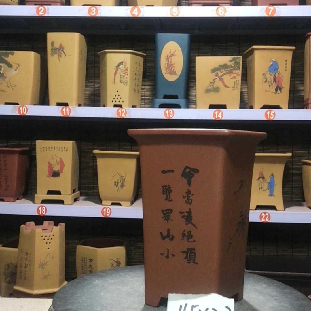 【闪购商品】紫砂花盆手工制作