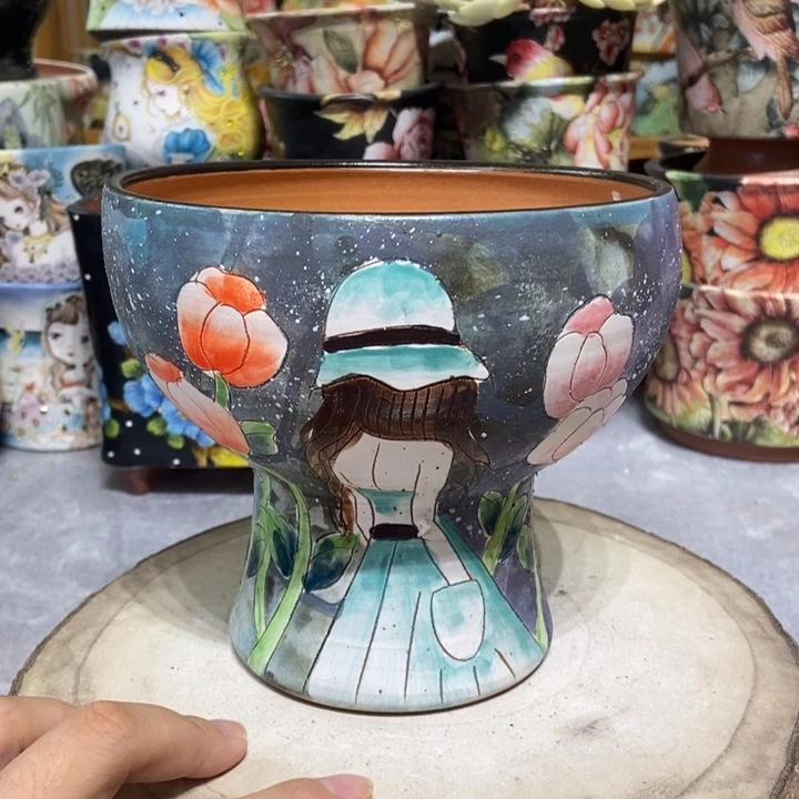 景德镇艺术手绘作品