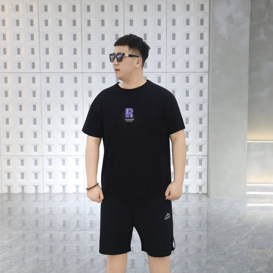 大码男装 T恤潮流 夏季 宽松型 薄款72621时尚休闲