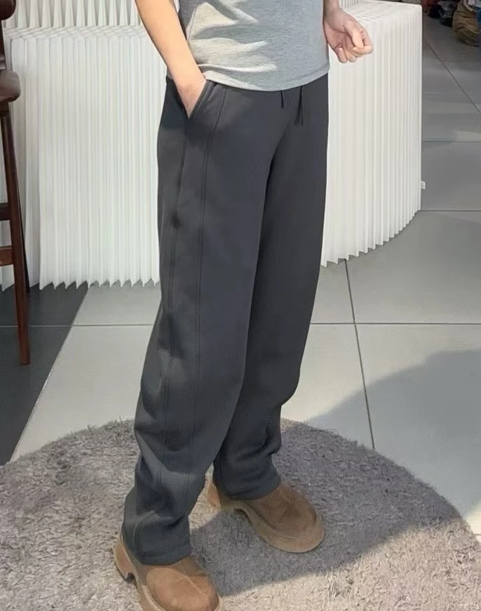 涛姐服饰 25炸 灰色休闲裤 FM240873