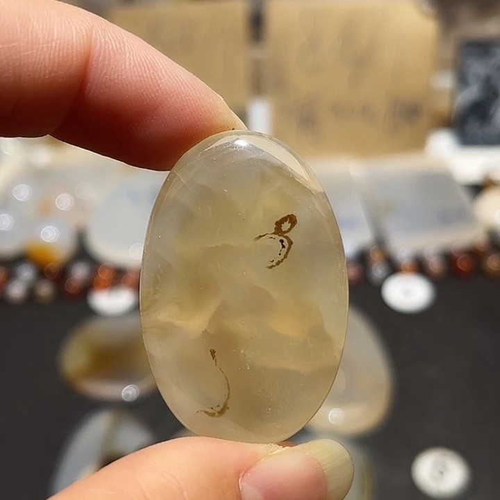 玛瑙/玉髓未镶嵌吊坠(不含链)