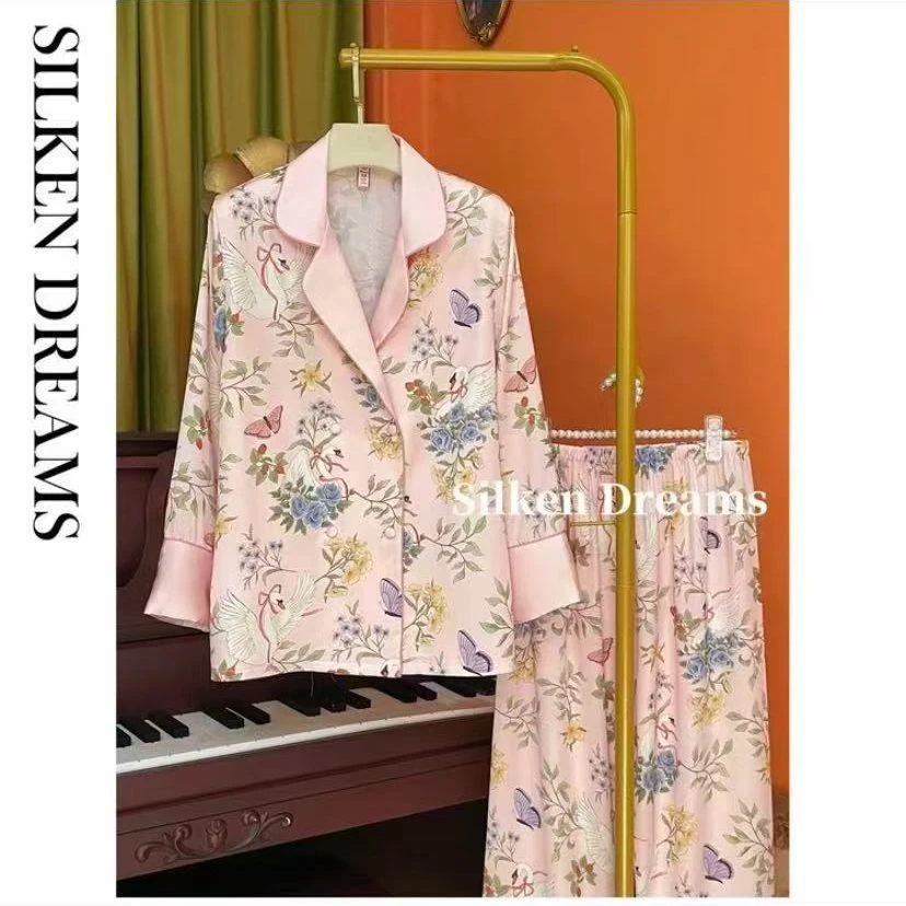 上海故事金钻绒冬季新款女士家居服高定款[13]