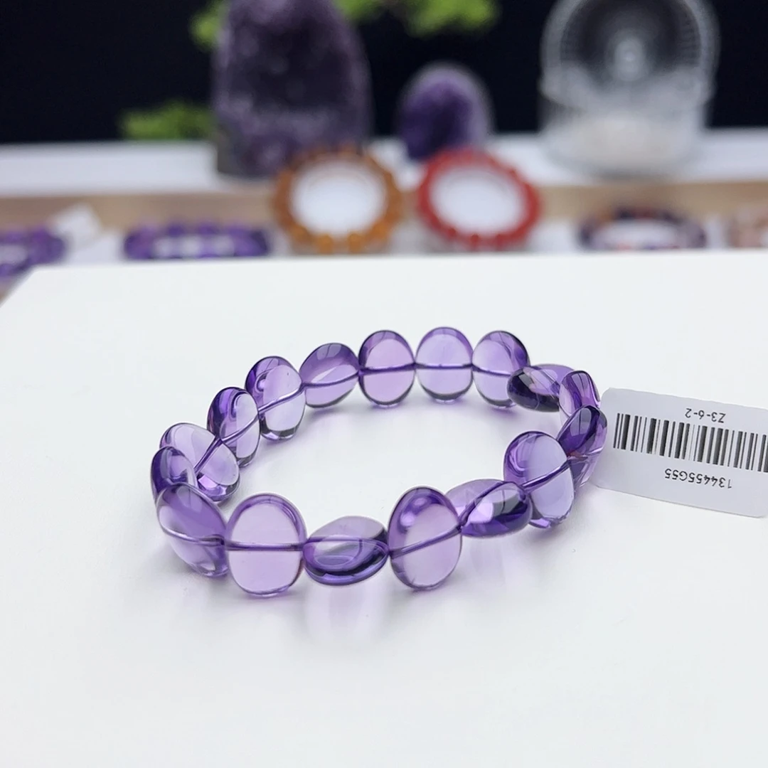 水晶手链未镶嵌紫水晶手牌22.17