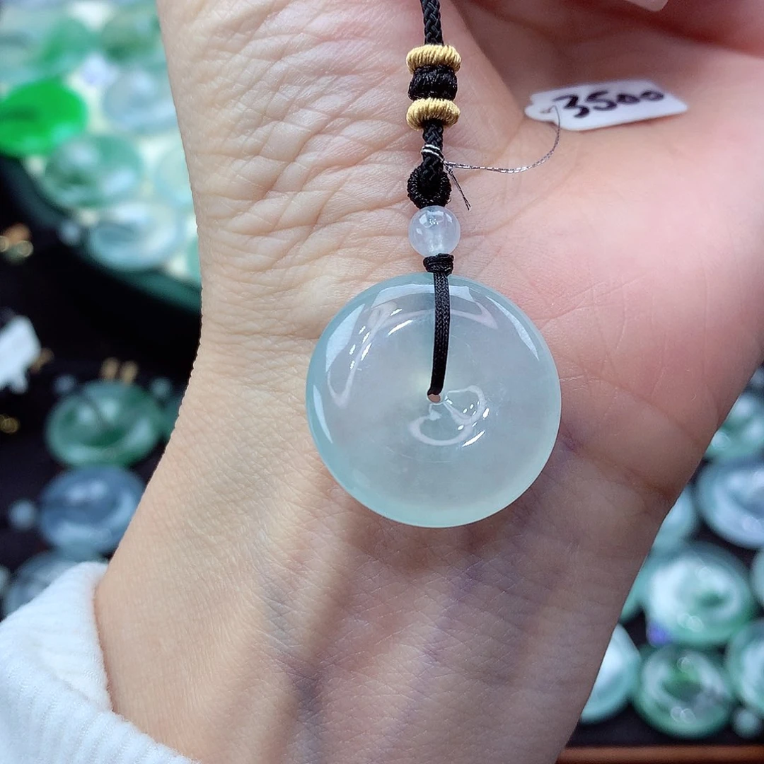 颈饰未镶嵌翡翠编号65尺寸22.5/5.6