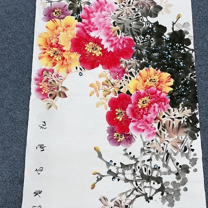 国画纯手绘国画作品鉴赏