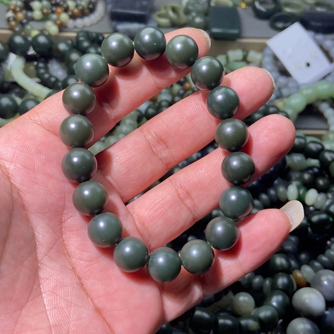 和田玉手链未镶嵌一**北