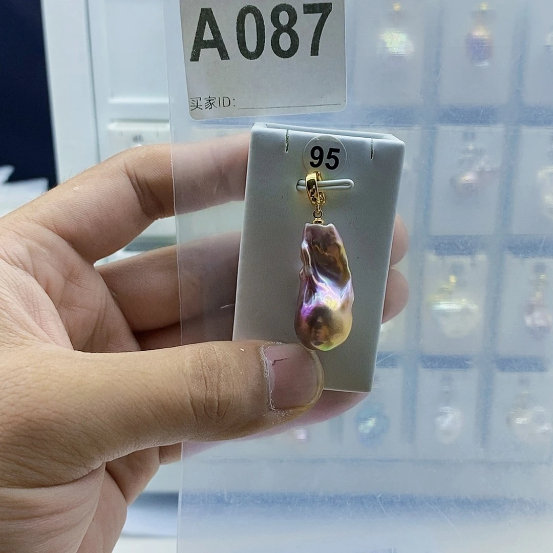 颈饰合金淡水珍珠
