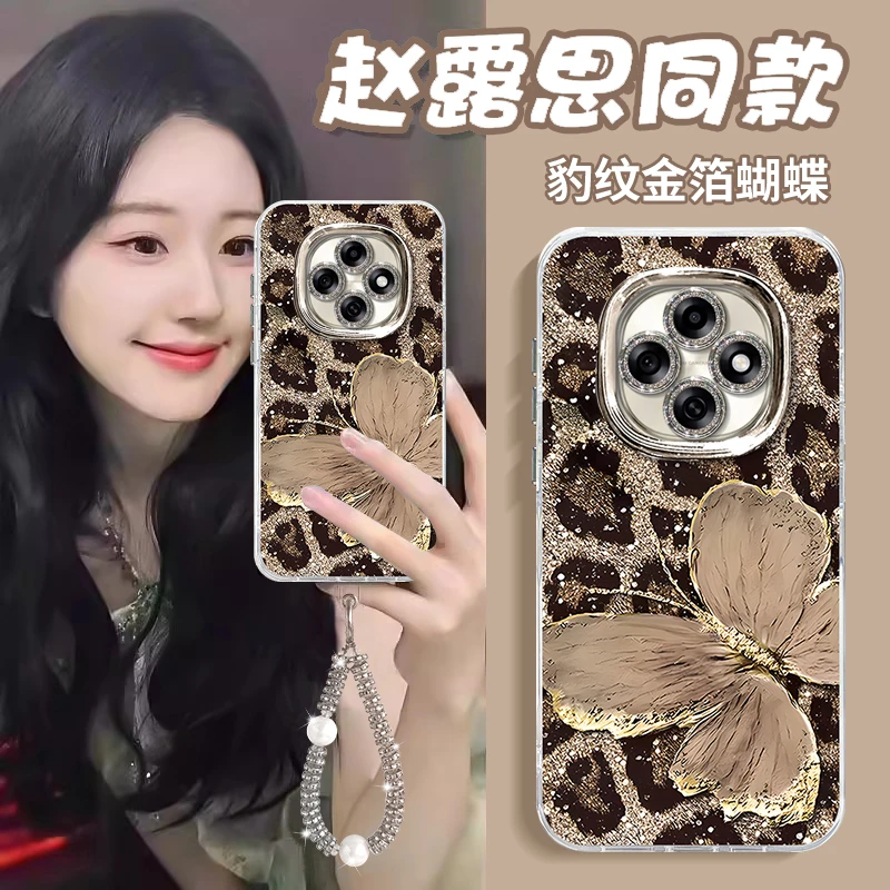 适用OPPOA6Pro手机壳新款创意奢华OPPOA6GT高颜值女款金箔蝴蝶精