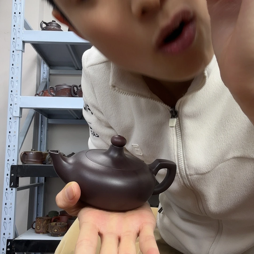 紫砂茶壶民间手艺人全手工制作