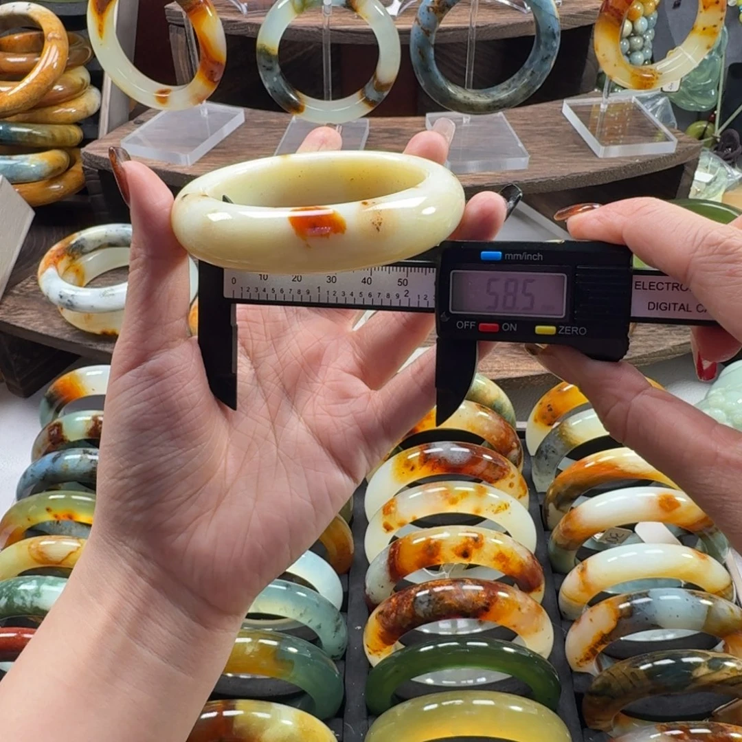 蛇纹石玉合金手镯