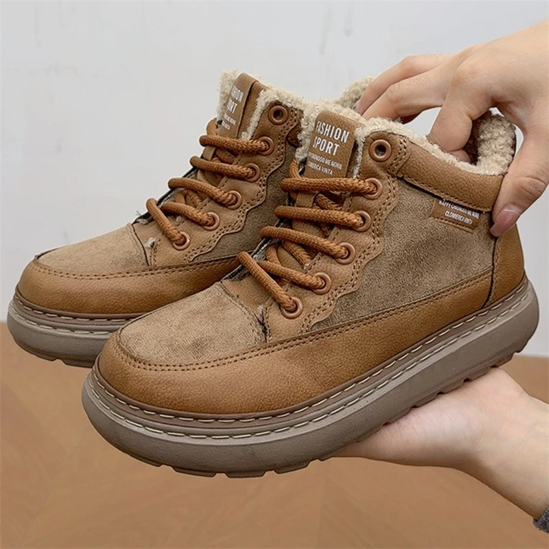 冬季新款加绒加厚保暖女棉鞋舒适休闲百搭妈妈鞋厚底老北京女棉鞋