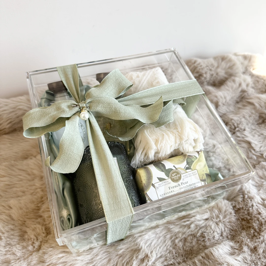 青葱岁月亚克力结婚伴手礼伴郎伴娘实用商务礼盒