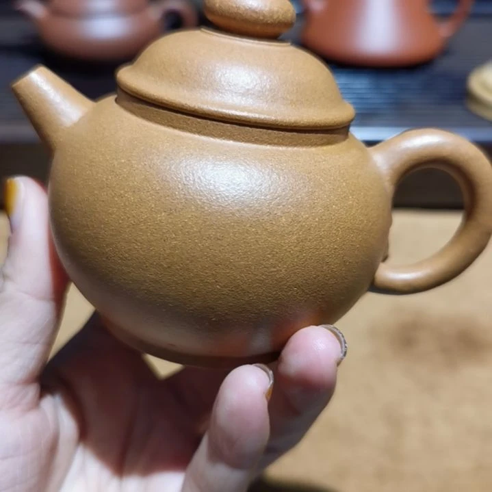 【闪购商品】紫砂茶壶楚**阳黄龙山单矿黄金段泥