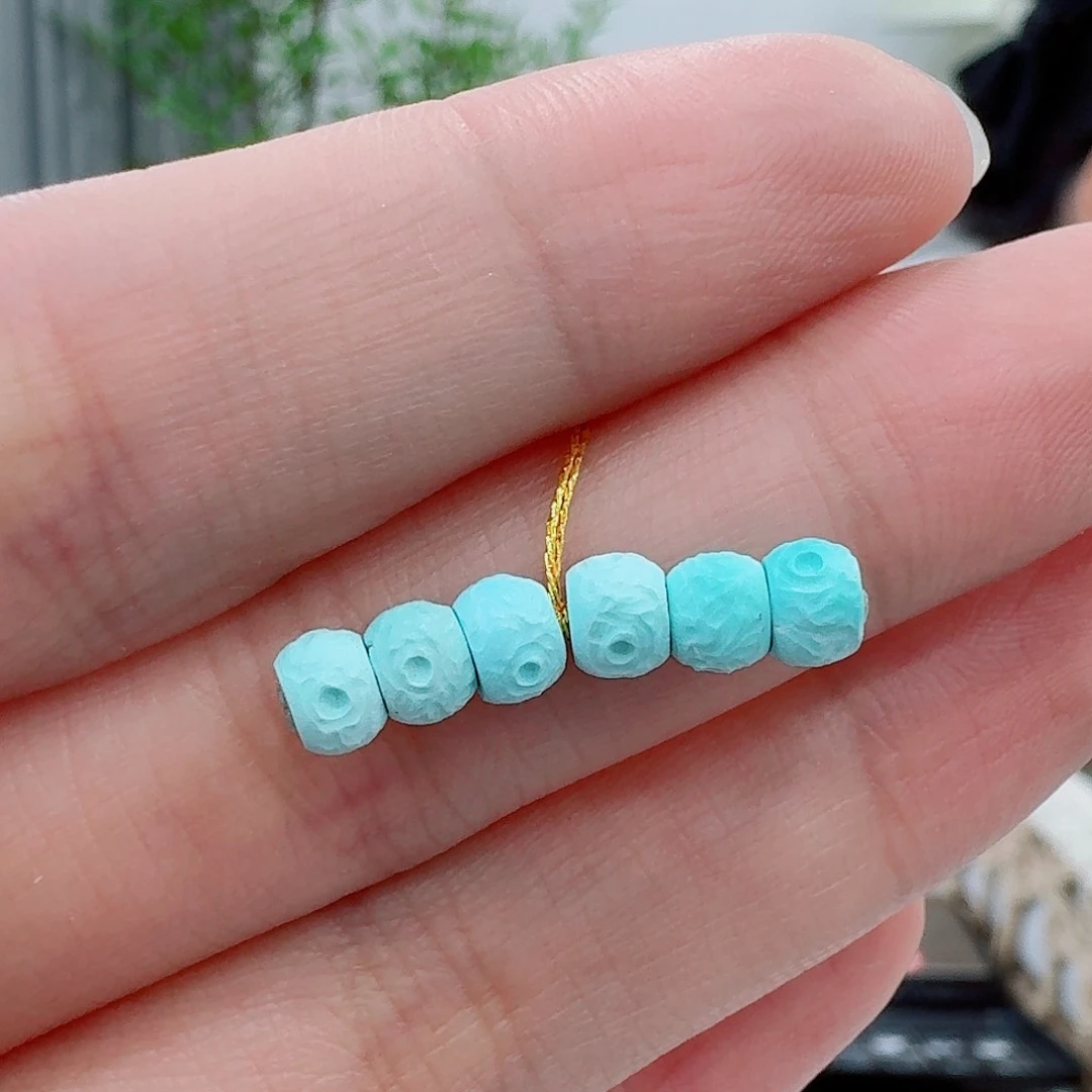 未镶嵌绿松石珠宝奇石