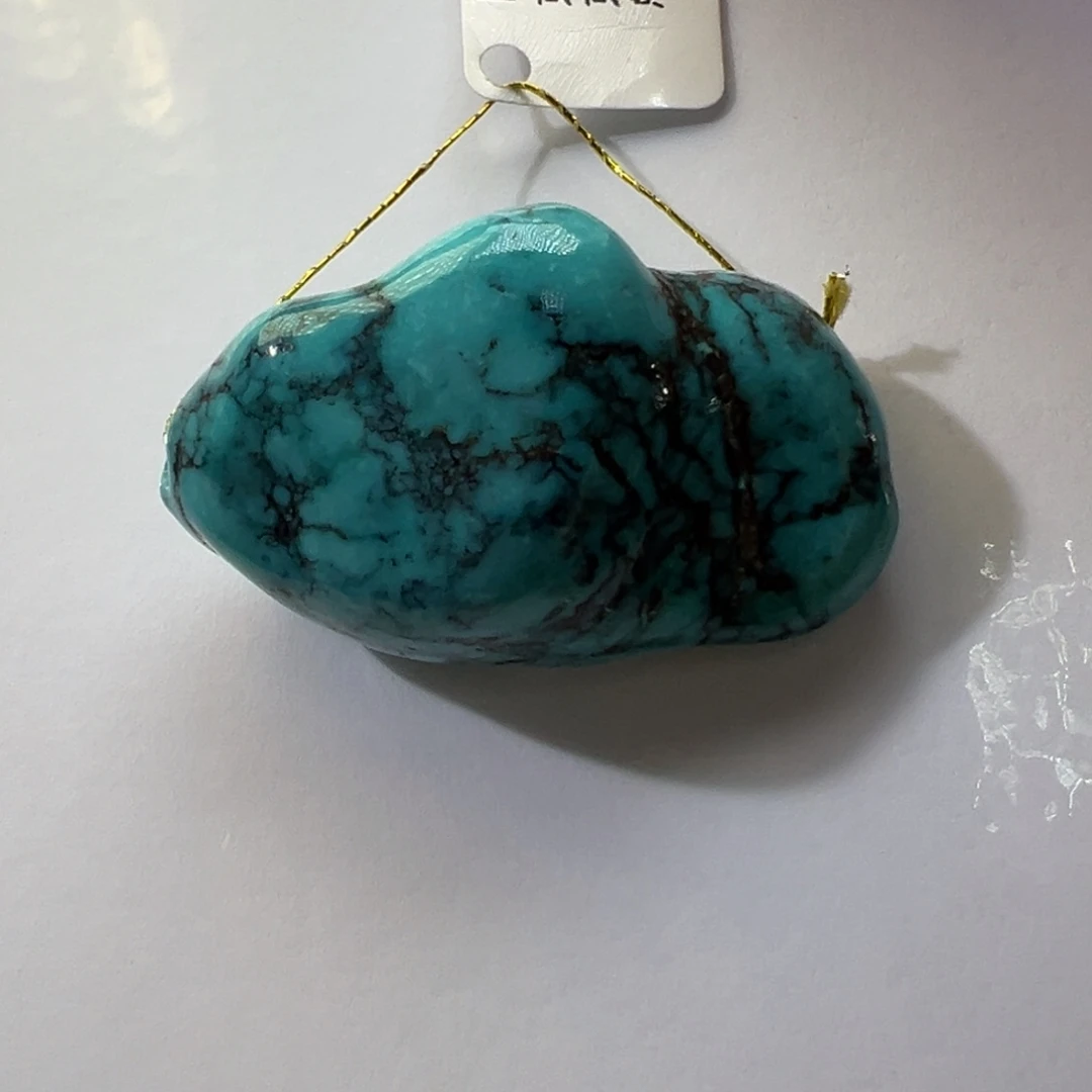 绿松石未镶嵌挂件