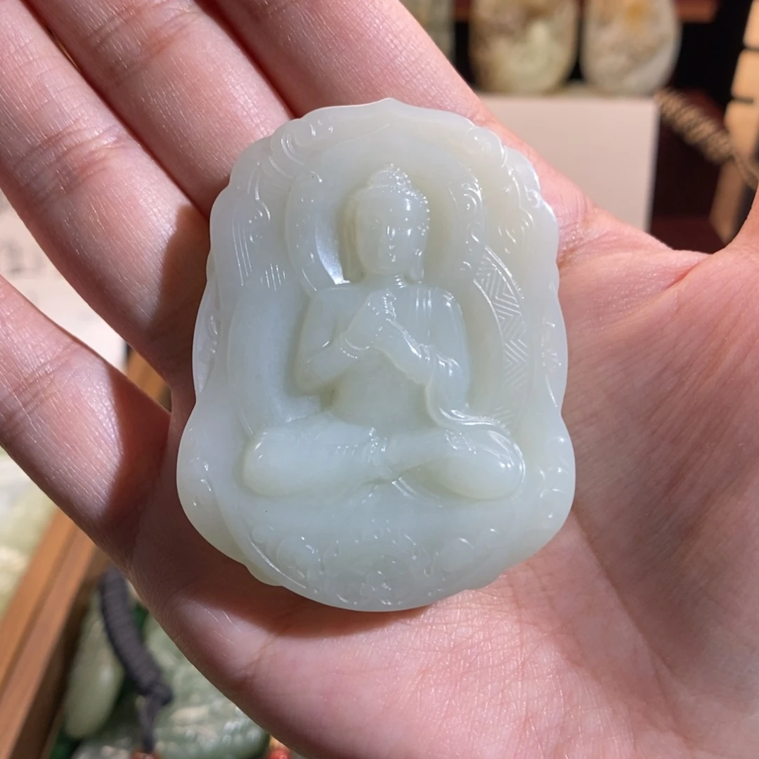 和田玉（糖玉）未镶嵌挂件