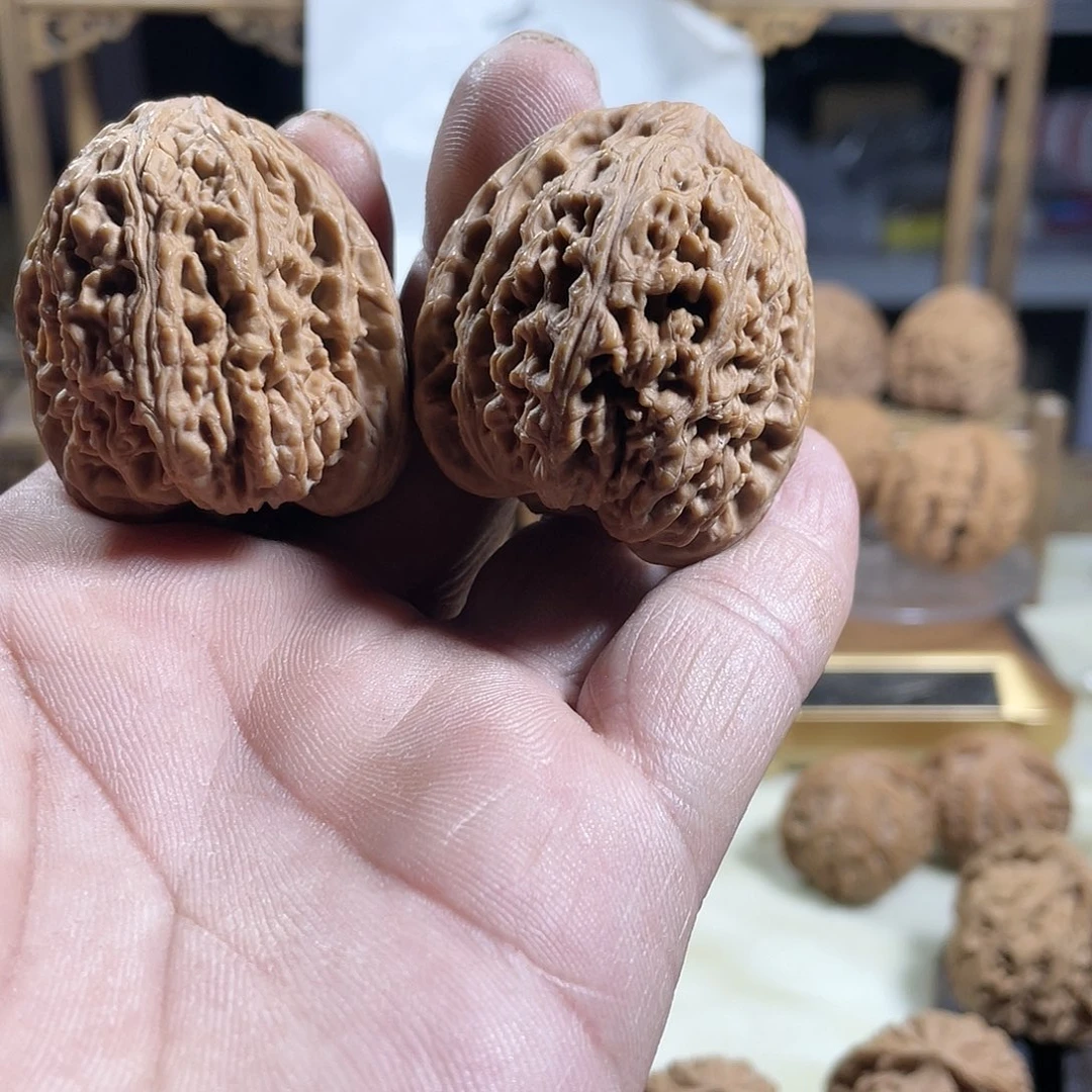 桃核吊坠梦**畅文玩核桃南将石