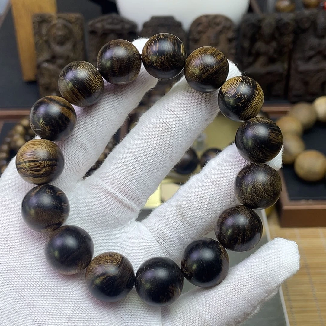 北***岳手串沉香越南白奇………………