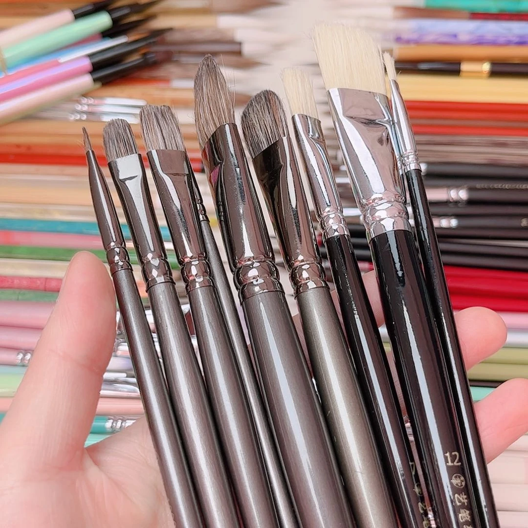 艺笔轩画笔组合9支