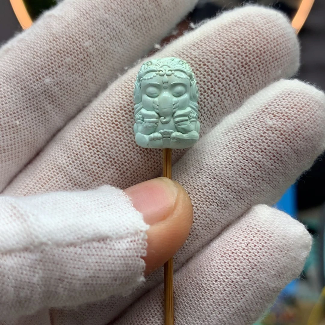 绿松石挂件未镶嵌