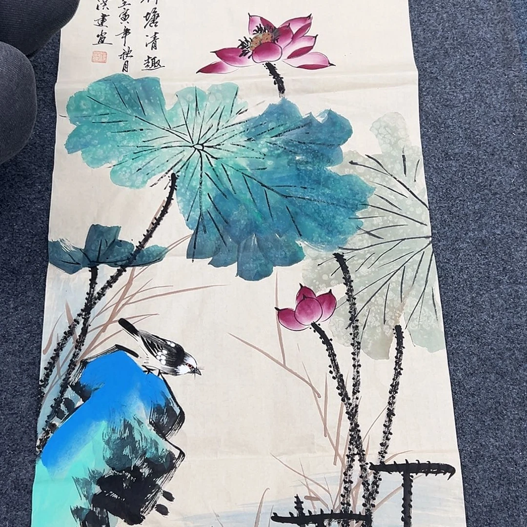 国画纯手绘国画作品!!!